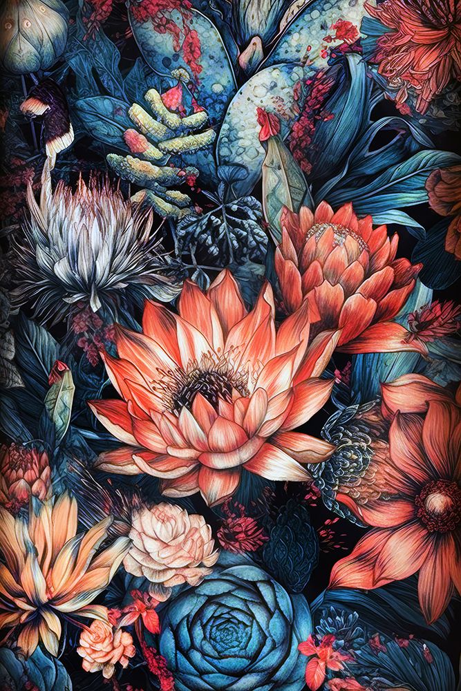 Succulents And Cactus 10 art print by Justyna Jaszke for $57.95 CAD