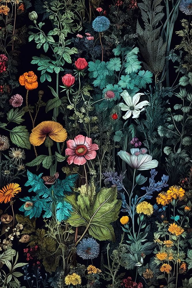Meadow Flowers 11 art print by Justyna Jaszke for $57.95 CAD