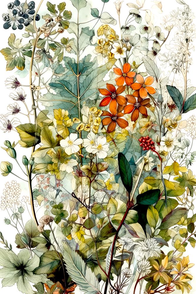 Meadow Flowers 13 art print by Justyna Jaszke for $57.95 CAD