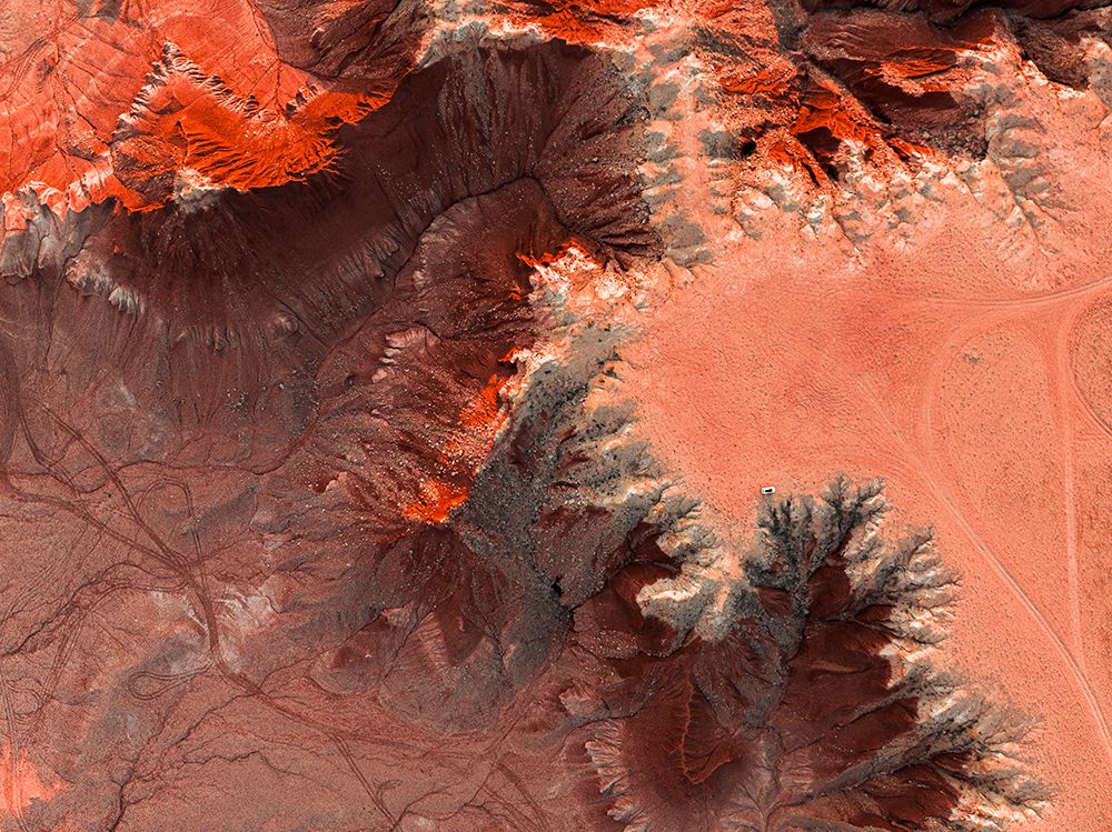 The Red Mountain #2 art print by Reeno for $57.95 CAD