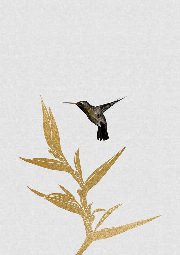 Hummingbird A Flower Ii art print by Orara Studio for $57.95 CAD