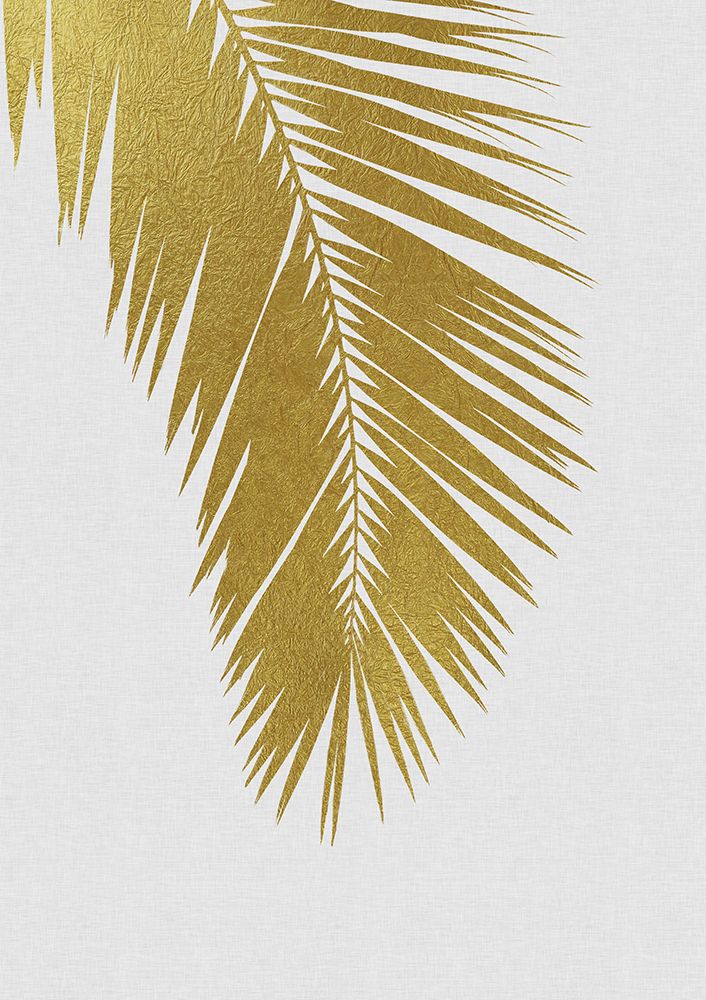 Palm Leaf Gold I art print by Orara Studio for $57.95 CAD