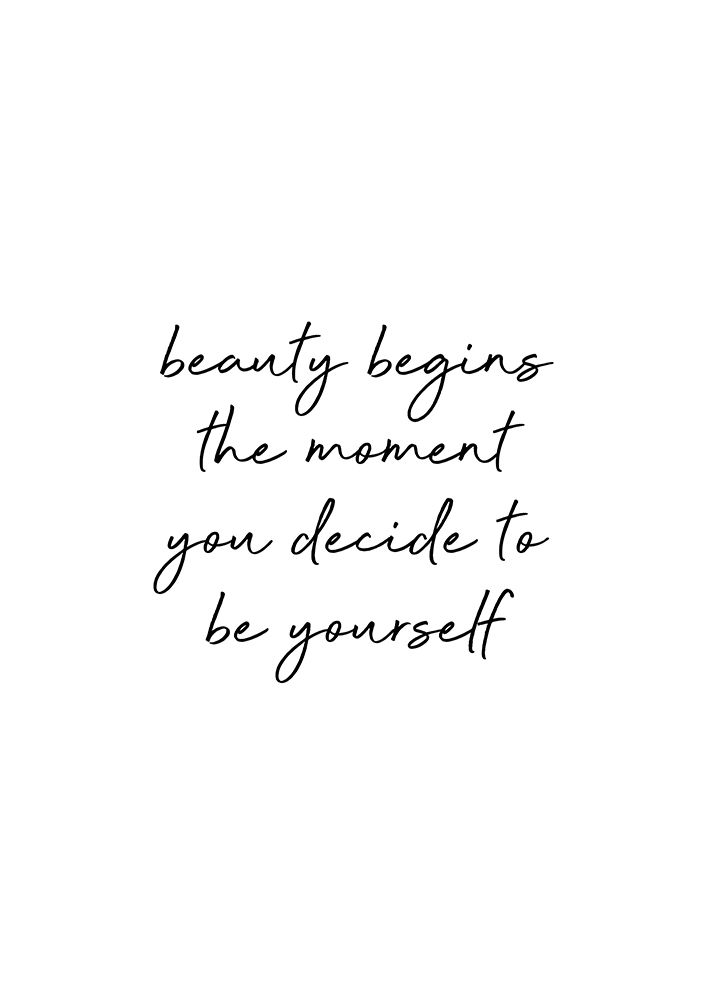 Be Yourself Quote art print by Orara Studio for $57.95 CAD