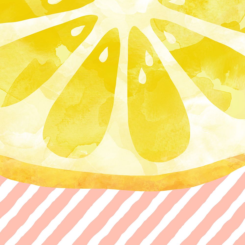 Lemon Abstract art print by Orara Studio for $57.95 CAD