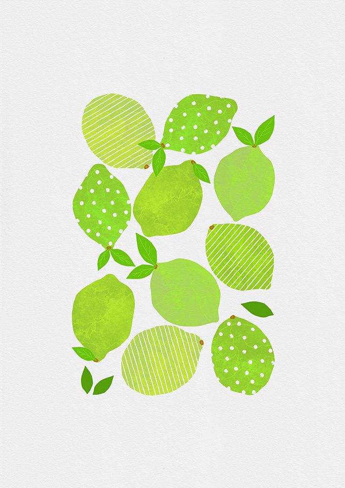 Lime Crowd art print by Orara Studio for $57.95 CAD
