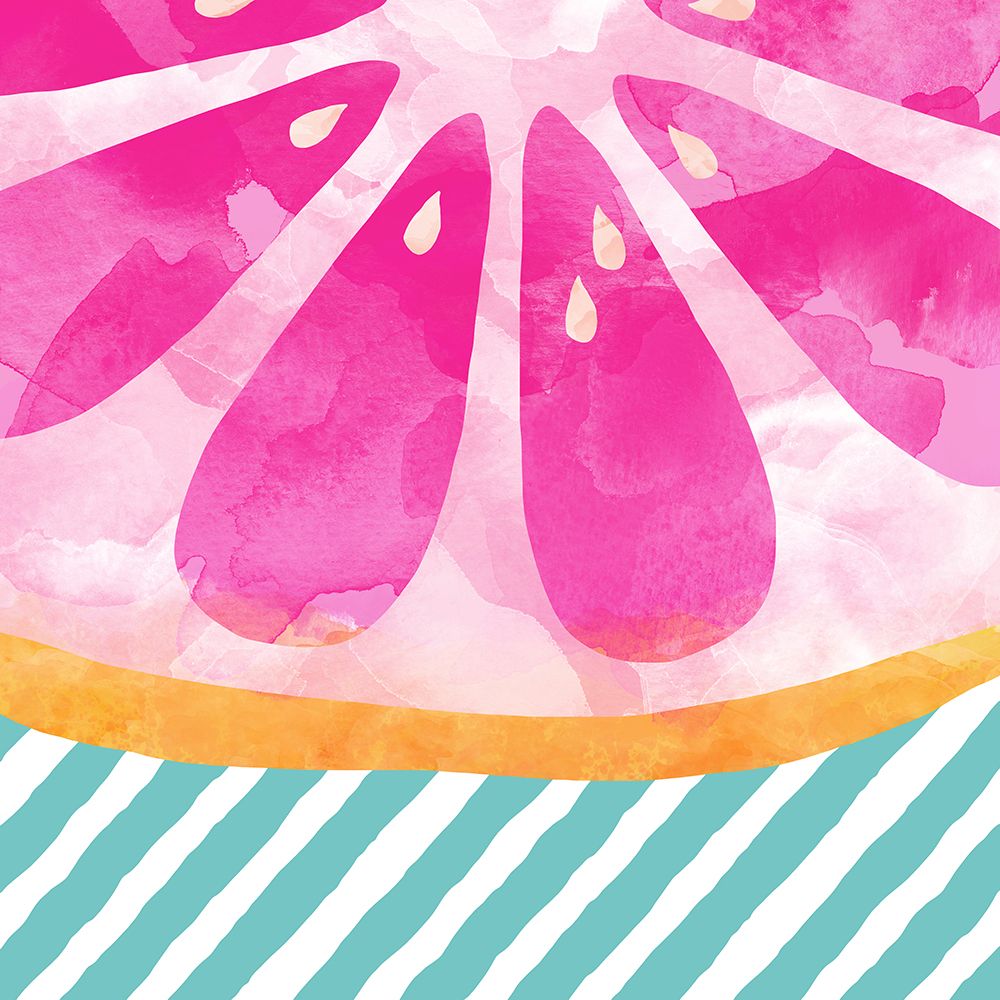 Pink Grapefruit art print by Orara Studio for $57.95 CAD