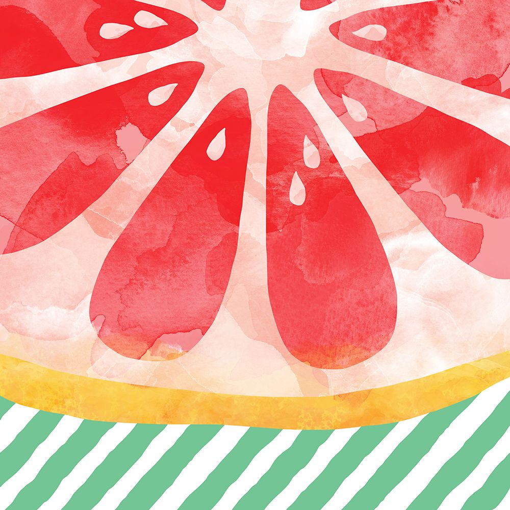 Red Grapefruit art print by Orara Studio for $57.95 CAD