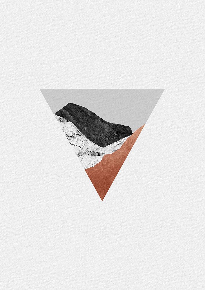 Copper Geometric Ii art print by Orara Studio for $57.95 CAD