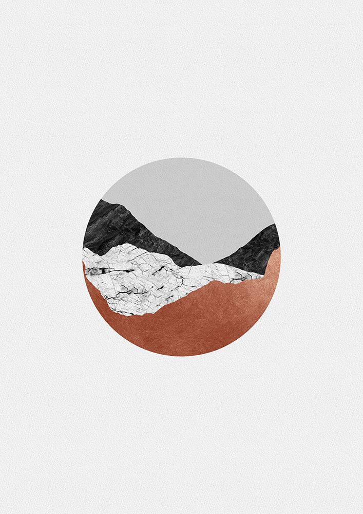 Copper Geometric Iii art print by Orara Studio for $57.95 CAD
