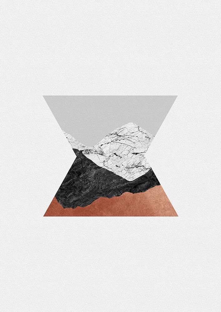 Copper Geometric Iv art print by Orara Studio for $57.95 CAD