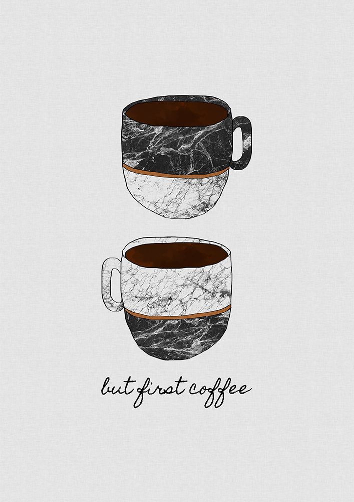 But First Coffee art print by Orara Studio for $57.95 CAD