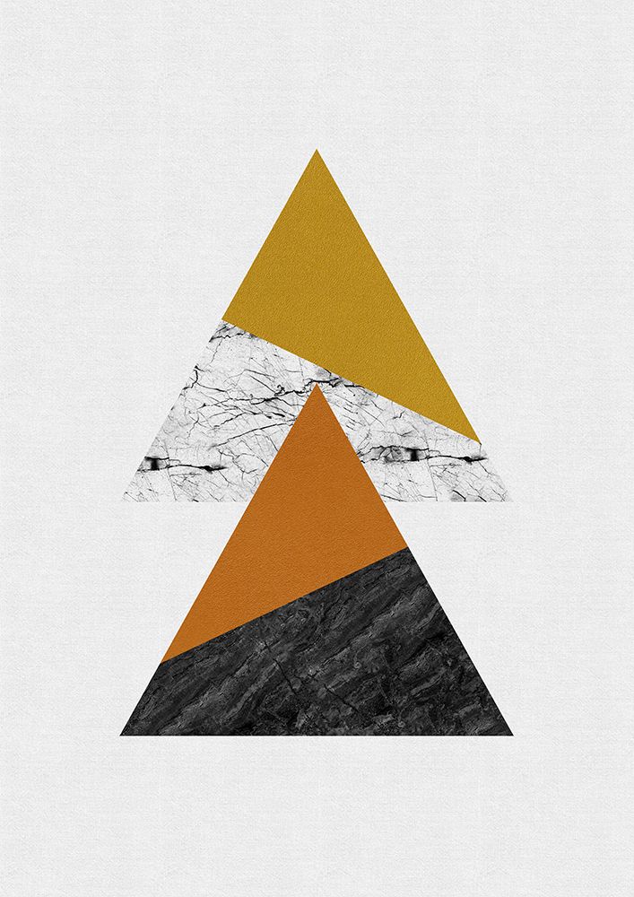 Geometric Triangles art print by Orara Studio for $57.95 CAD