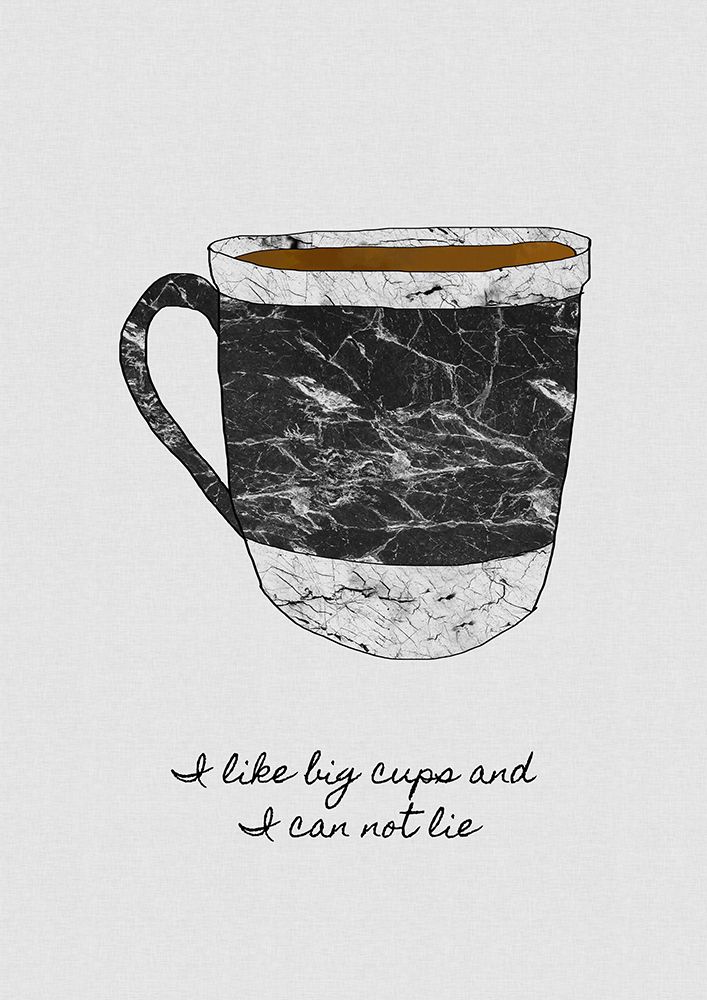 I Like Big Cups art print by Orara Studio for $57.95 CAD