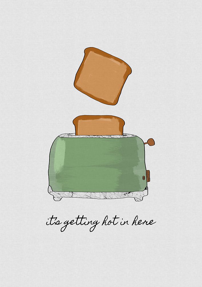 Its Getting Hot In Here art print by Orara Studio for $57.95 CAD