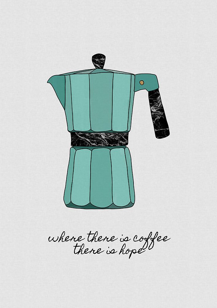 Where There Is Coffee art print by Orara Studio for $57.95 CAD