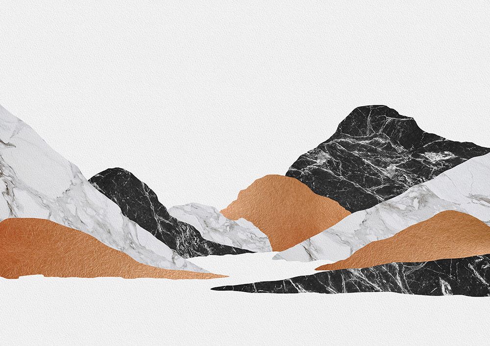 Marble Landscape Ii art print by Orara Studio for $57.95 CAD