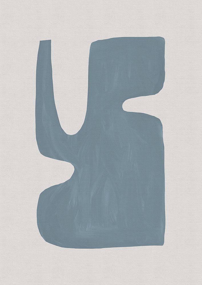 Mid Century Blue I art print by Orara Studio for $57.95 CAD