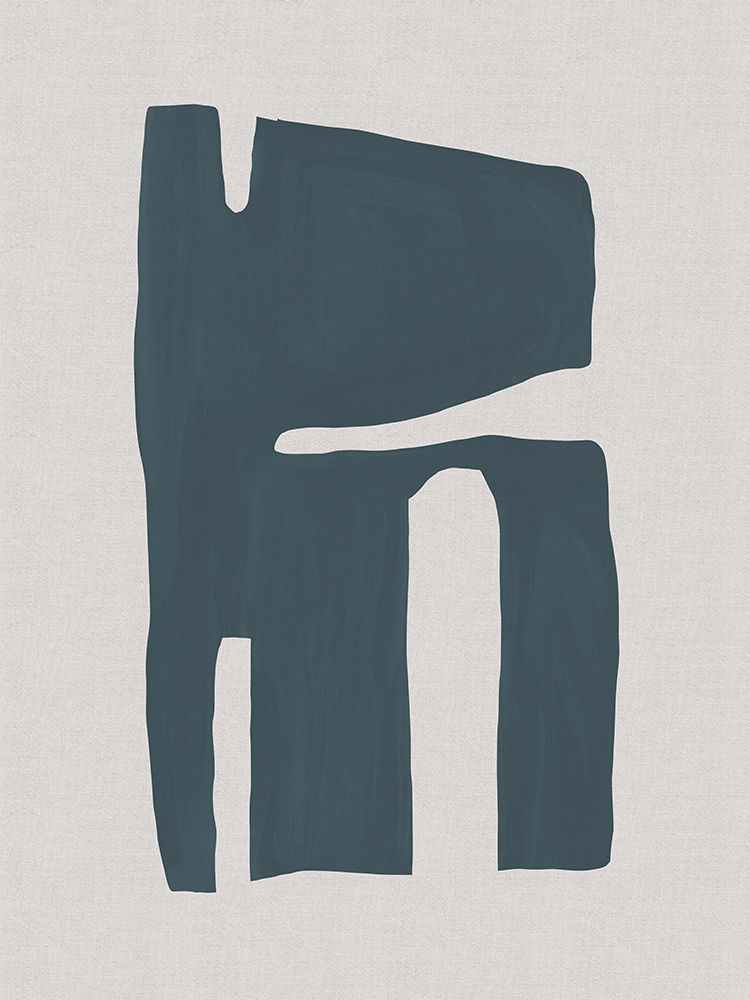 Mid Century Blue Ii art print by Orara Studio for $57.95 CAD