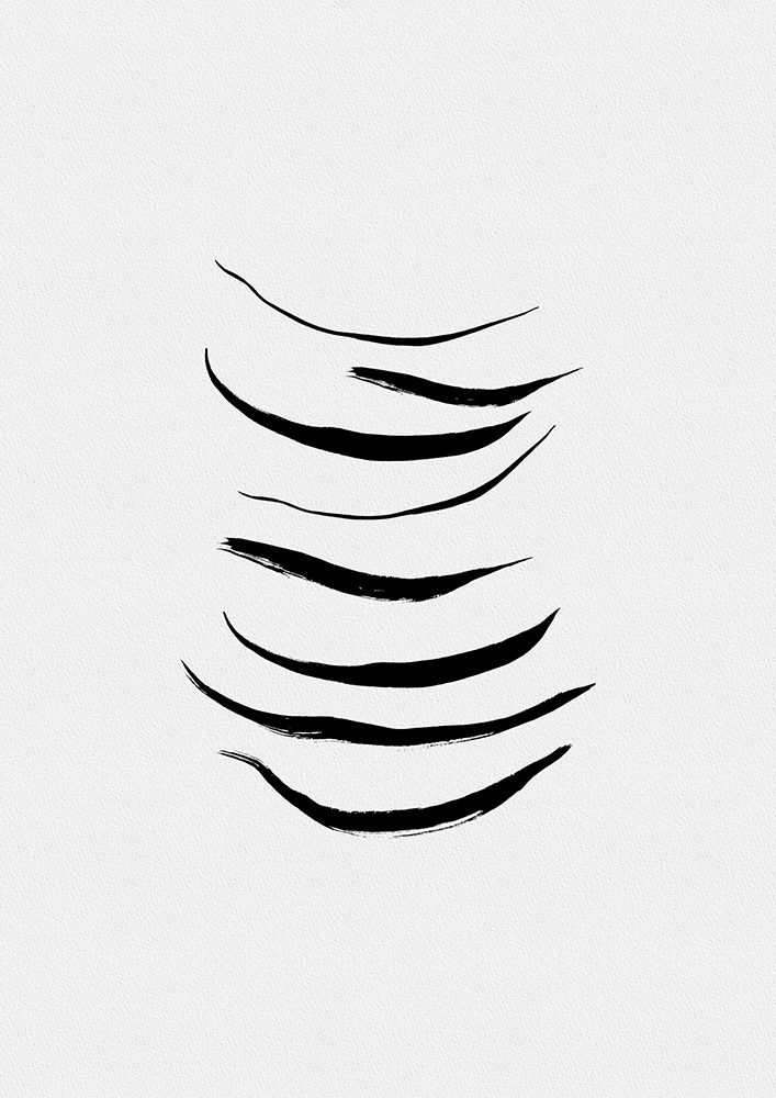 Minimalist Black Painting art print by Orara Studio for $57.95 CAD