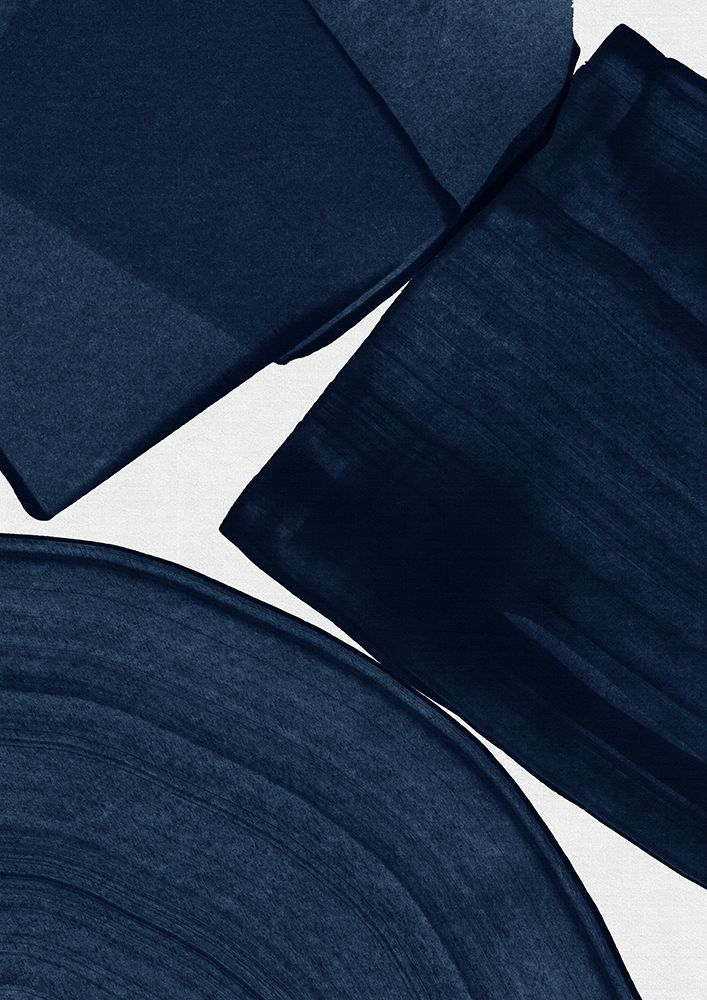 Minimalist Painting Blue Ii art print by Orara Studio for $57.95 CAD