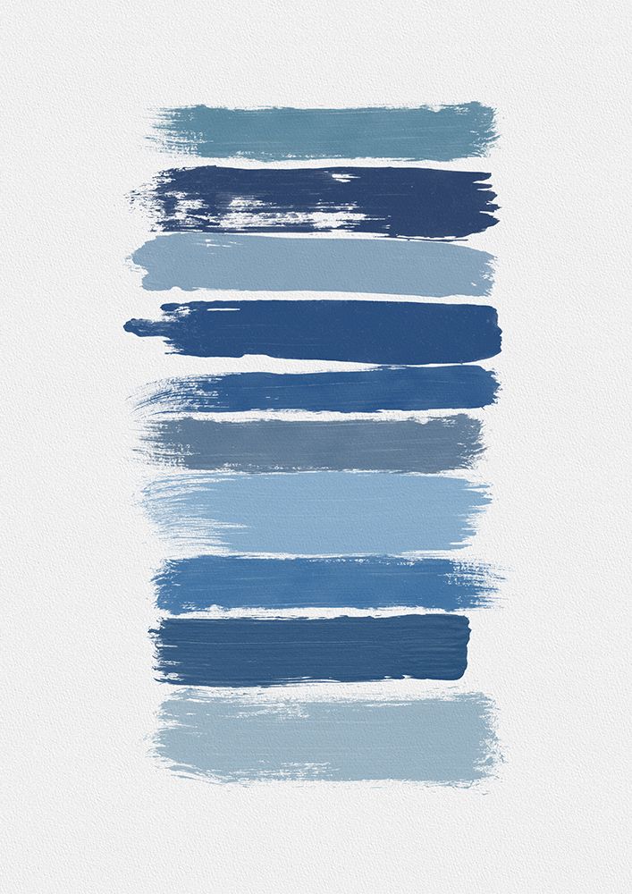 Ombre Blue art print by Orara Studio for $57.95 CAD