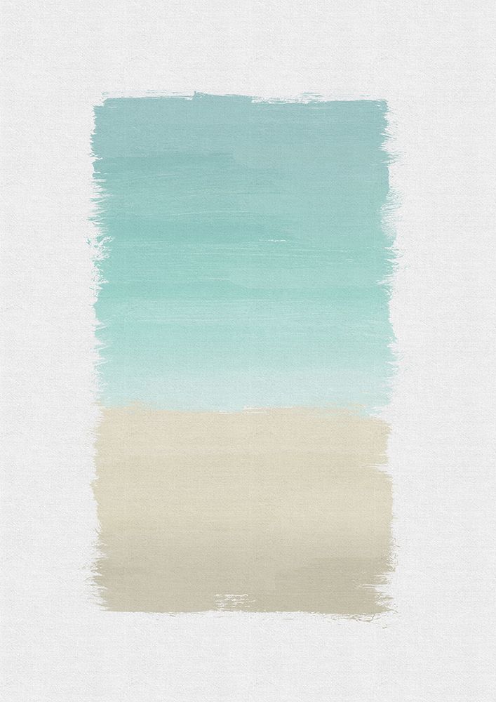 Turquoise Abstract art print by Orara Studio for $57.95 CAD