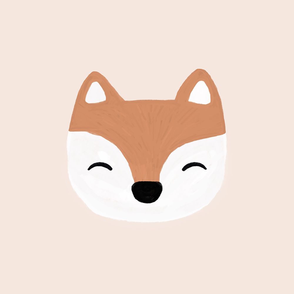 Blush Fox art print by Orara Studio for $57.95 CAD