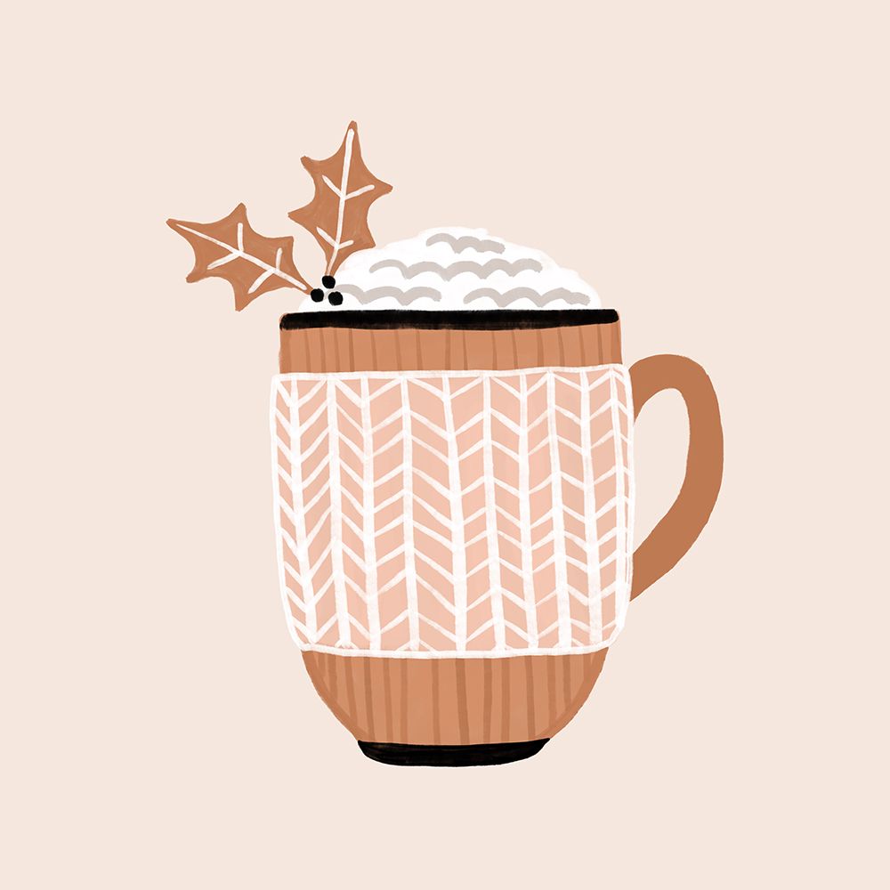 Christmas Drink art print by Orara Studio for $57.95 CAD