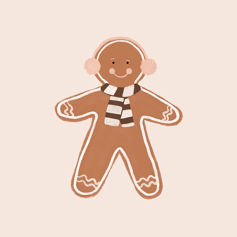 Gingerbread Man Ii art print by Orara Studio for $57.95 CAD