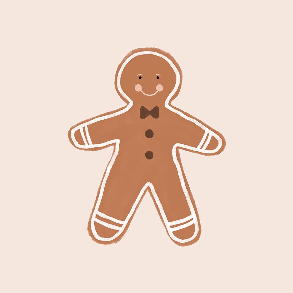 Gingerbread Man art print by Orara Studio for $57.95 CAD