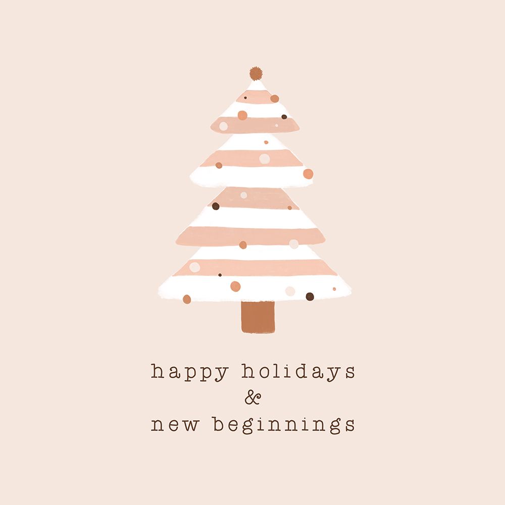 Happy Holidays A New Beginnings art print by Orara Studio for $57.95 CAD