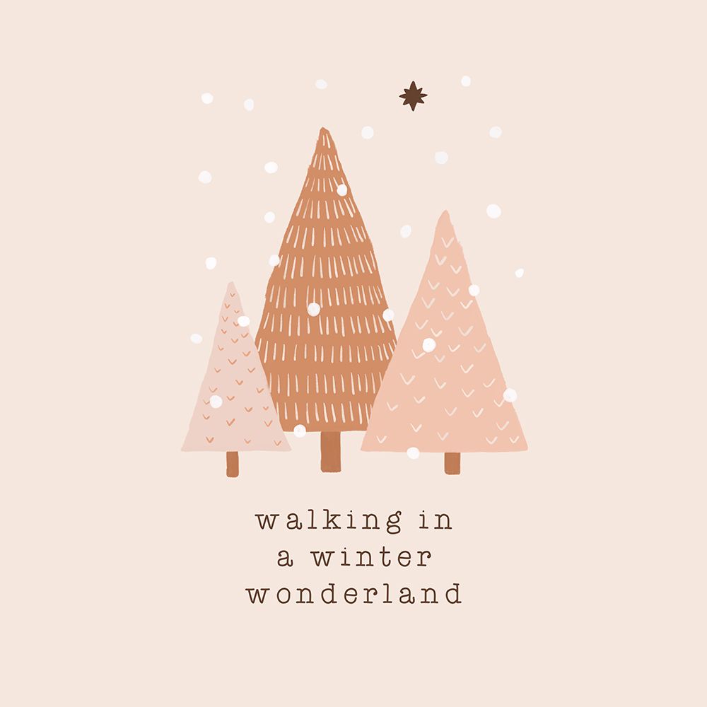 Walking In A Winter Wonderland art print by Orara Studio for $57.95 CAD