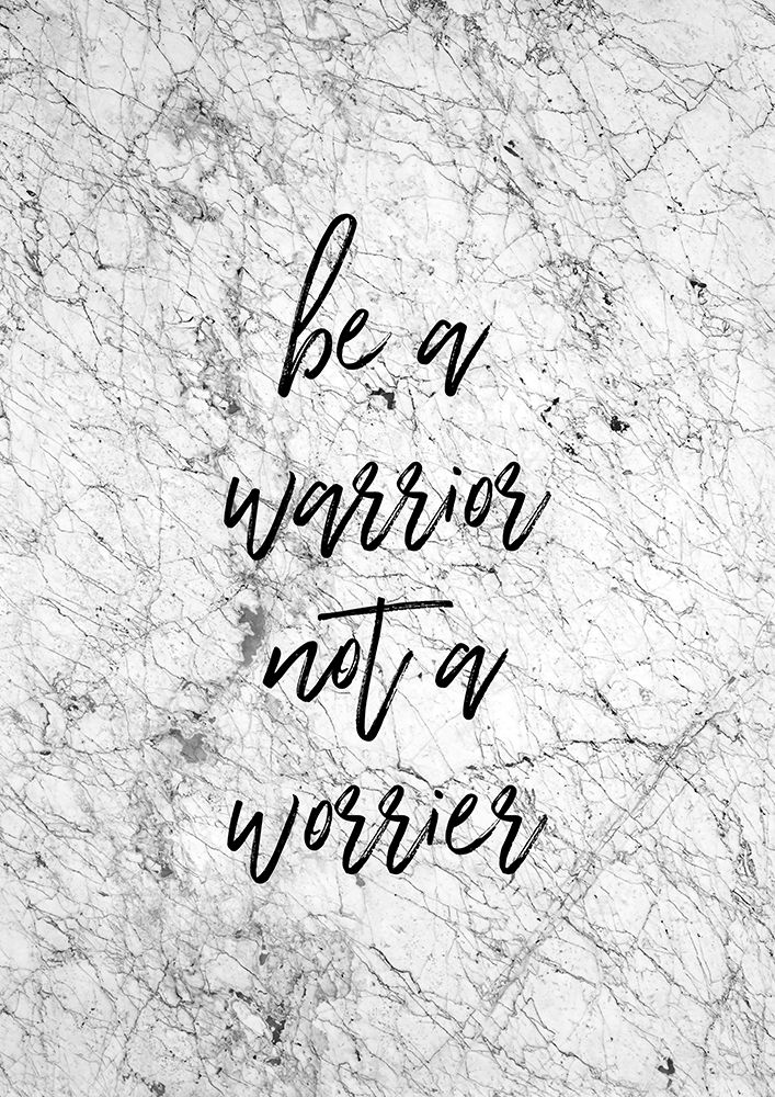 Be A Warrior art print by Orara Studio for $57.95 CAD