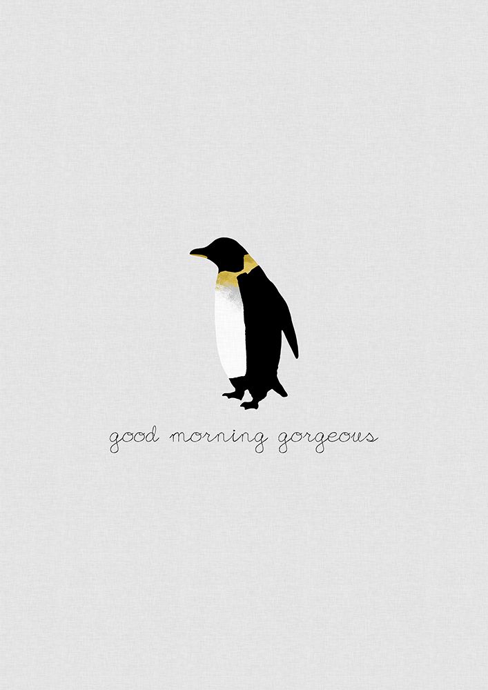 Couples Quote Penguin Ii art print by Orara Studio for $57.95 CAD