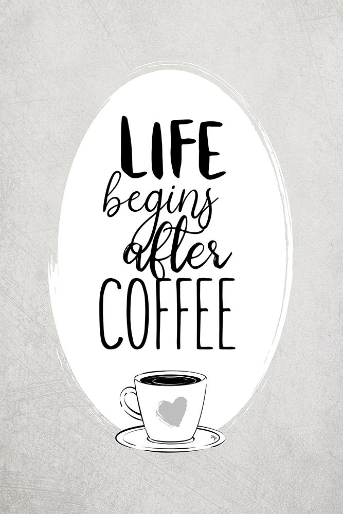 After Coffee art print by Martina for $57.95 CAD
