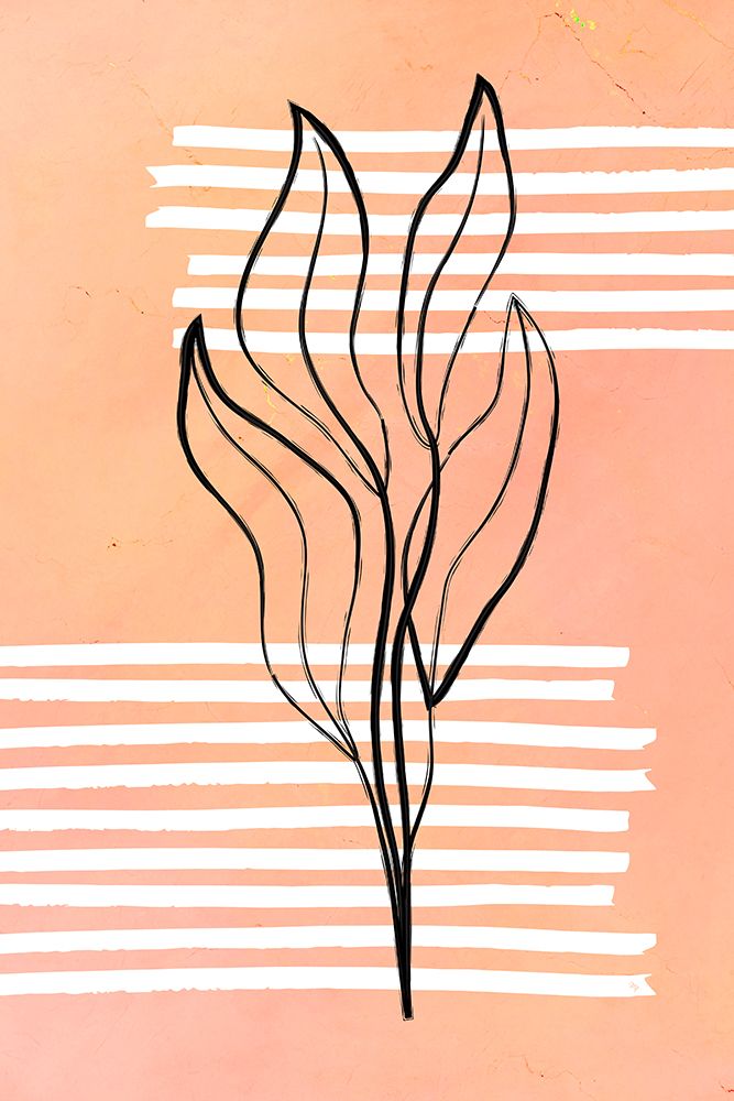 Plant Orange art print by Martina for $57.95 CAD