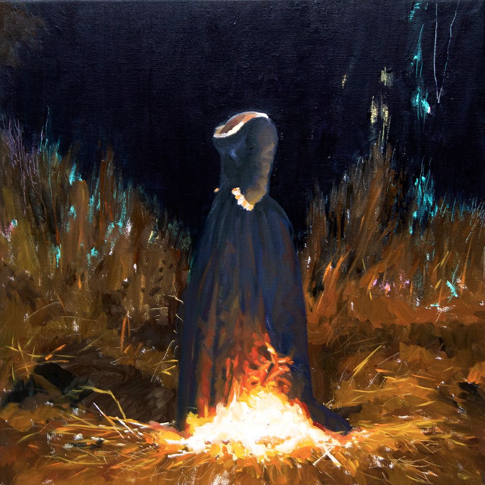 Portrait Of A Lady On Fire art print by Alexander Grahovsky for $57.95 CAD