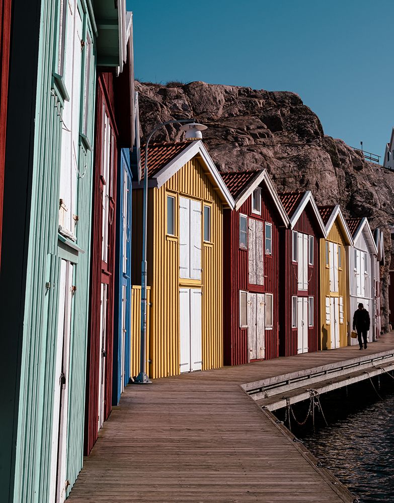 Smapgen Fishermans Houses art print by Matyas Rind for $57.95 CAD