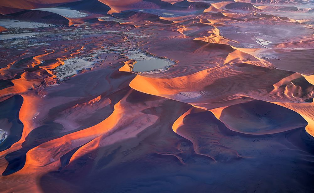 Sesriem Aerial View 2 A734100 art print by Joanaduenas for $57.95 CAD