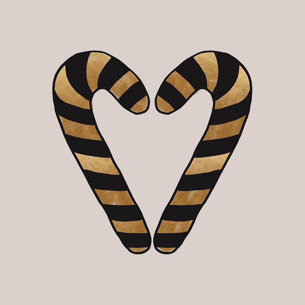 Xmas Candy Canes art print by Orara Studio for $57.95 CAD