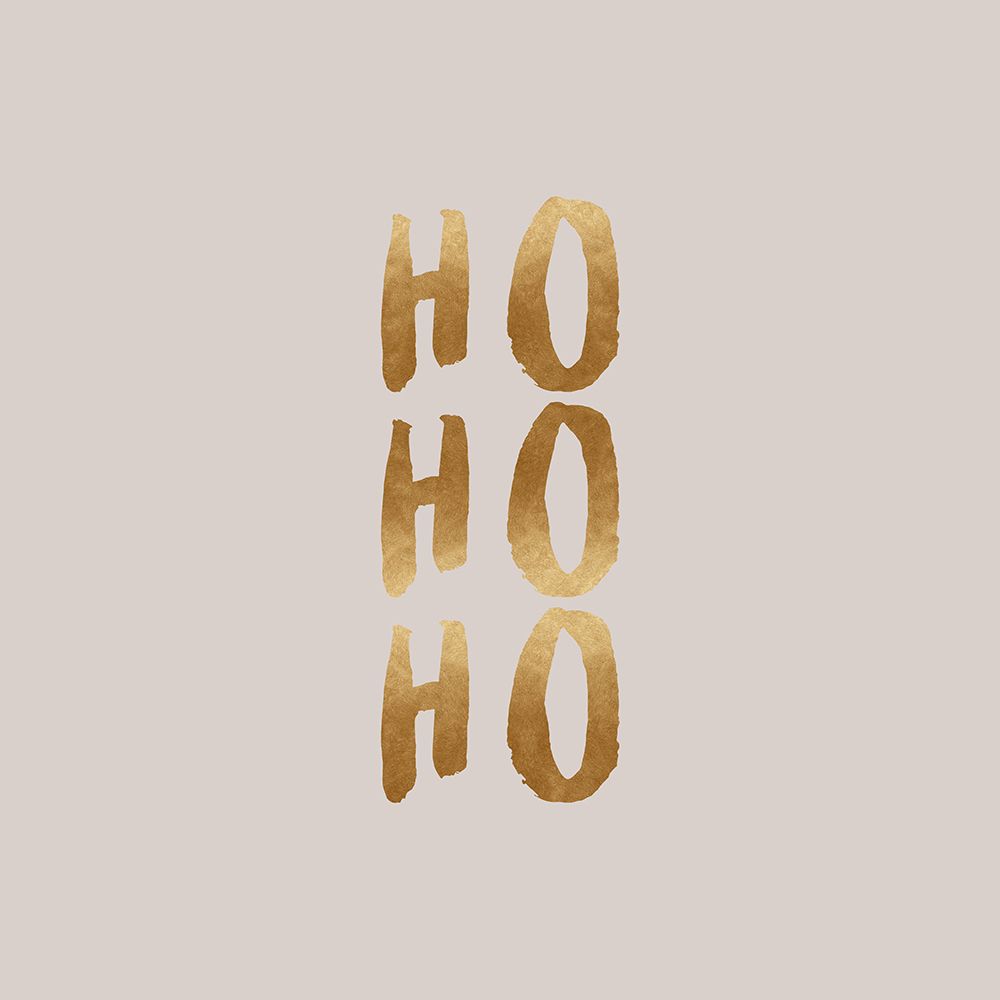 Xmas Ho Ho Ho art print by Orara Studio for $57.95 CAD