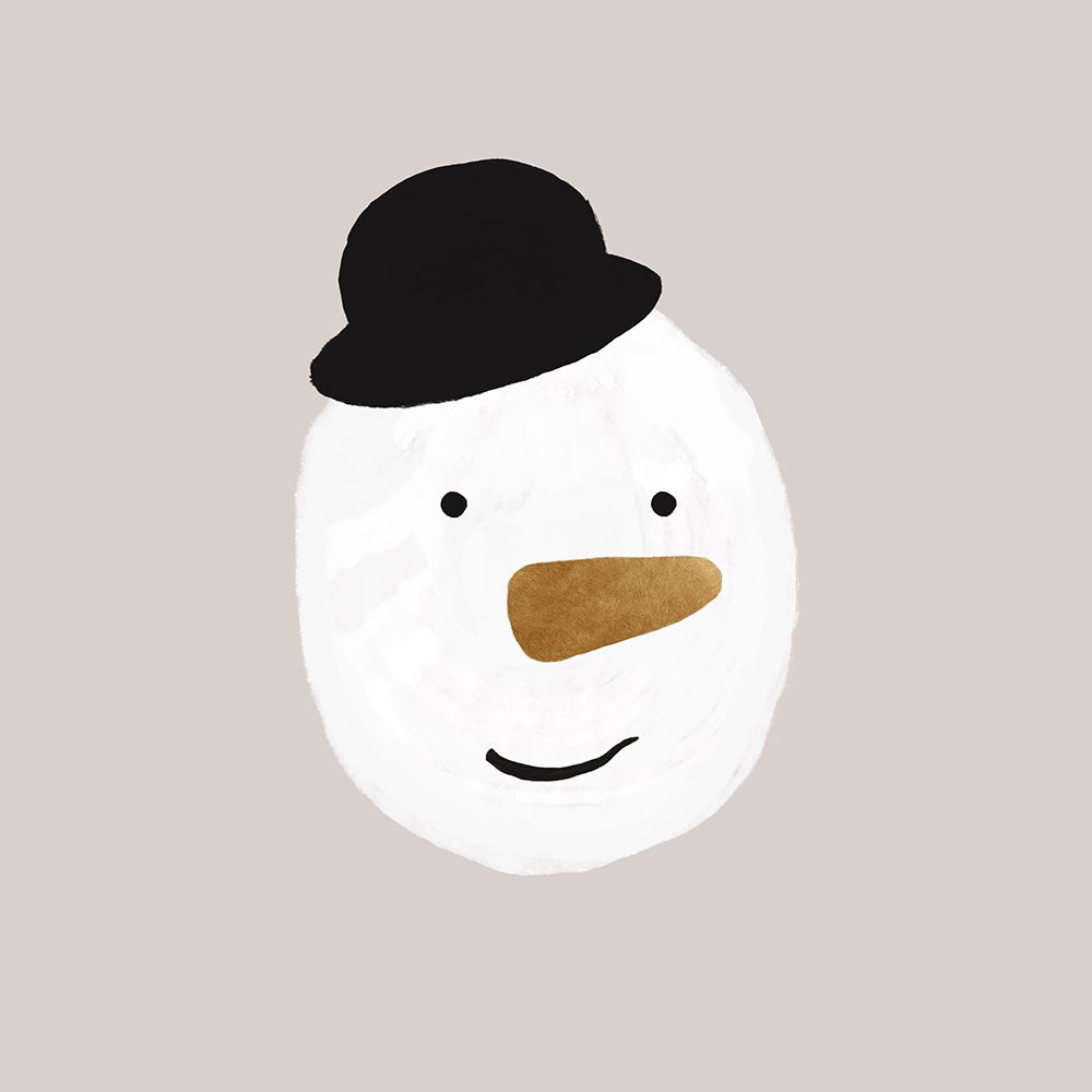 Xmas Snowman art print by Orara Studio for $57.95 CAD