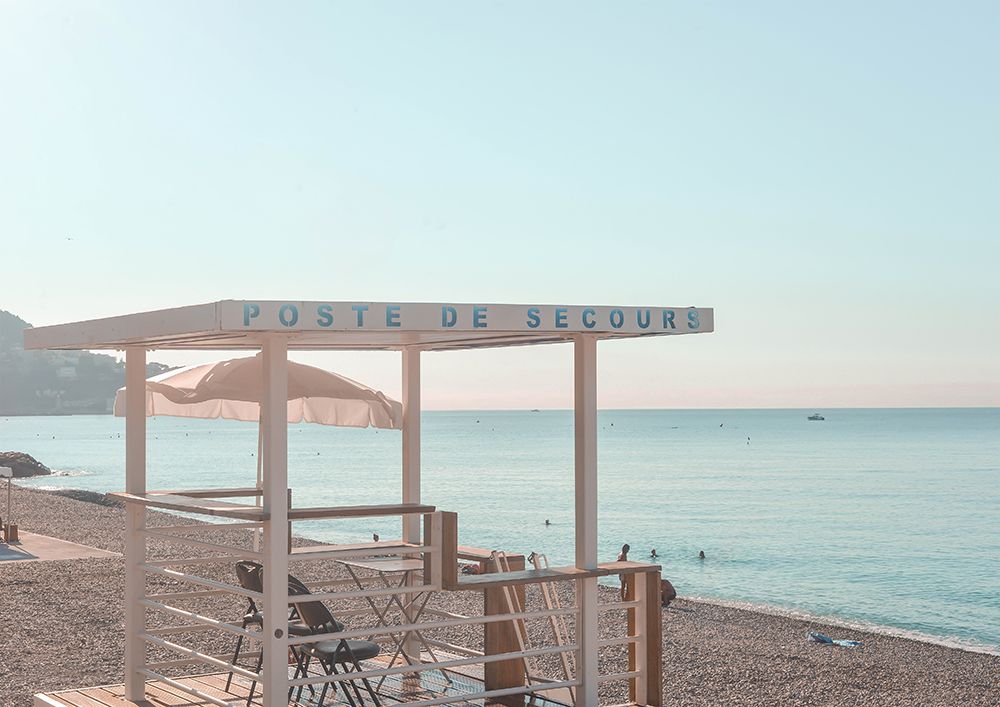 Riviera Beach art print by Grace Digital Art for $57.95 CAD