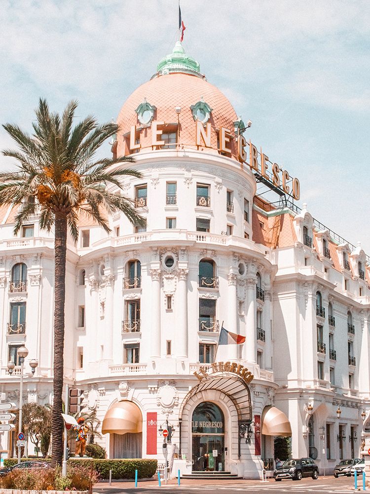 French Riviera Building art print by Grace Digital Art for $57.95 CAD