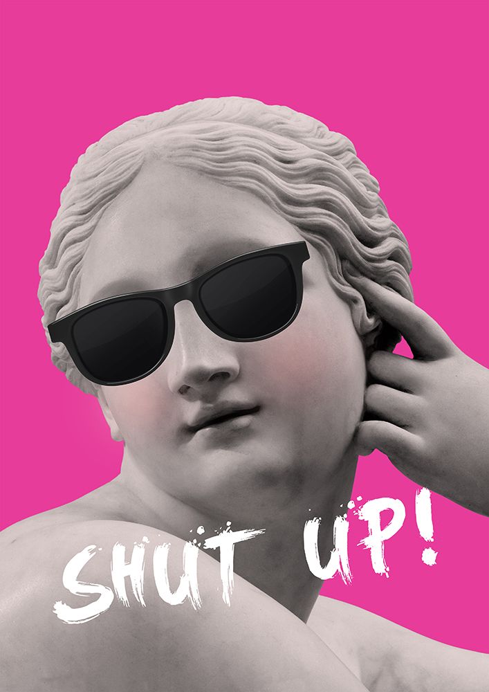 Hot Pink Venus art print by Grace Digital Art for $57.95 CAD