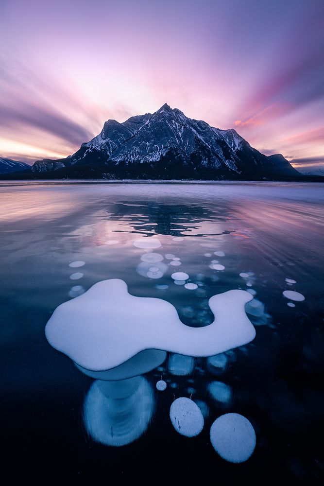 Morning Of Frozen Lake art print by Yongnan Li for $57.95 CAD