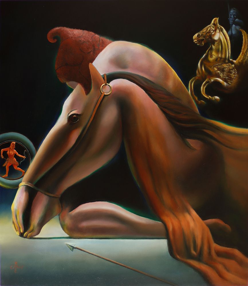 Una In Aliam - 01-09-19 art print by Corne Akkers for $57.95 CAD