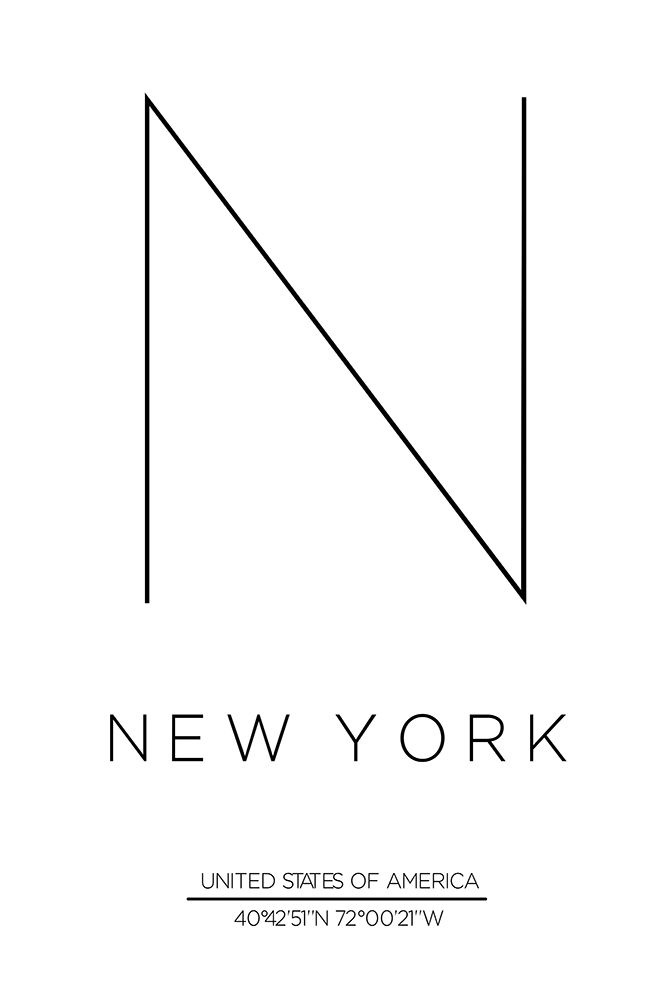 New York art print by The Miuus Studio for $57.95 CAD