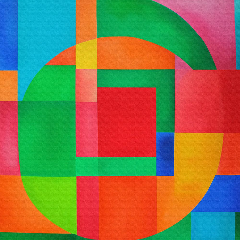Modern Vibrant Painting No.5 art print by The Miuus Studio for $57.95 CAD