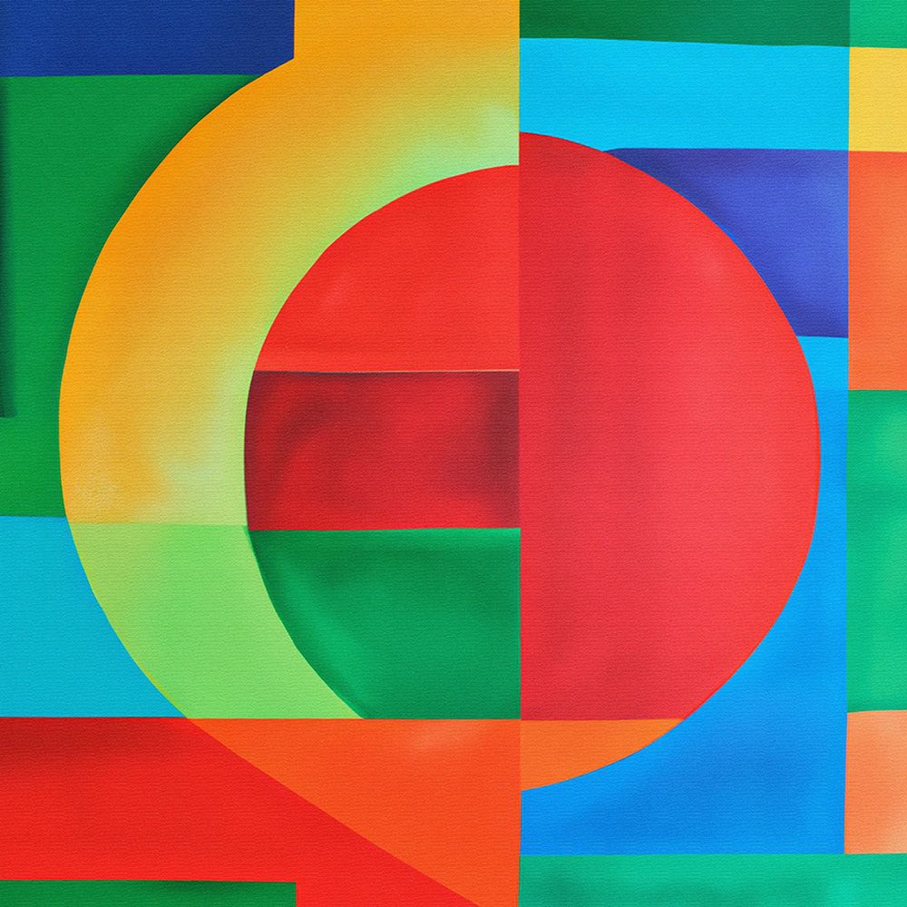 Modern Vibrant Painting No.7 art print by The Miuus Studio for $57.95 CAD